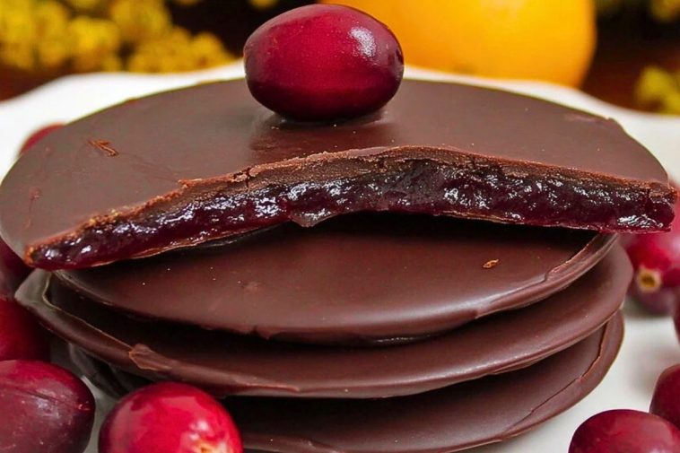 Chocolate Covered Cranberry Sauce