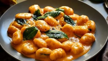 Creamy Pumpkin Gnocchi