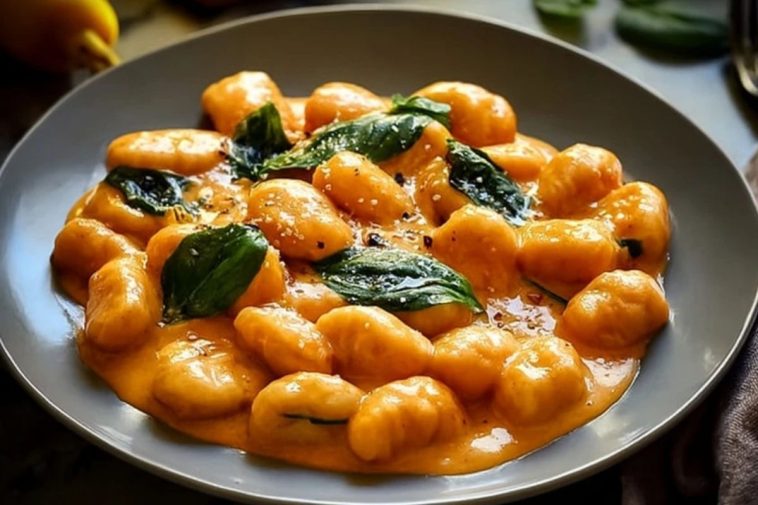Creamy Pumpkin Gnocchi