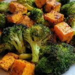 Delicious Roasted Broccoli and Sweet Potatoes