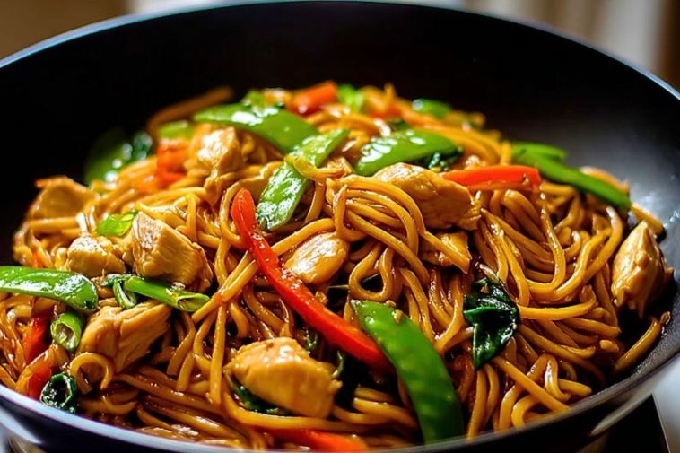Easy Chicken Lo Mein