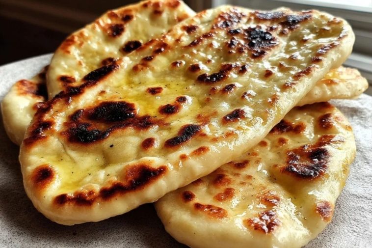 Easy Homemade Naan Bread