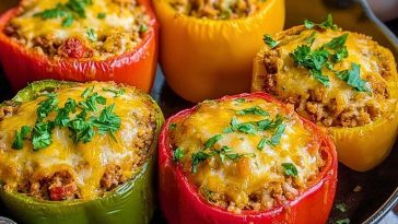 Easy Stuffed Bell Peppers