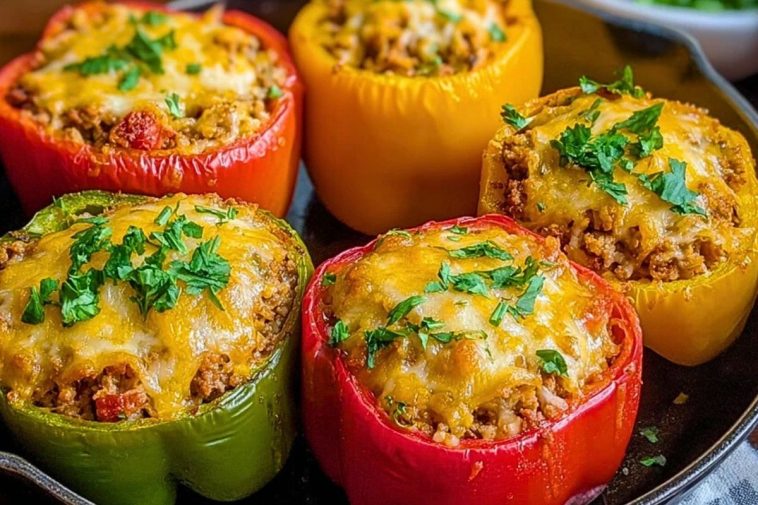 Easy Stuffed Bell Peppers