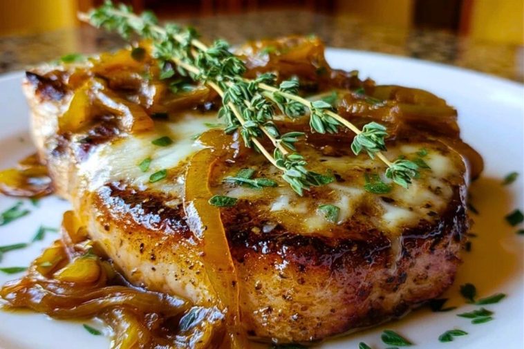 French Onion Pork Chops