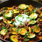 Healthy Zucchini Beef Stir-Fry