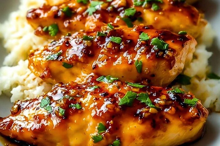 Honey Garlic Chicken Breasts