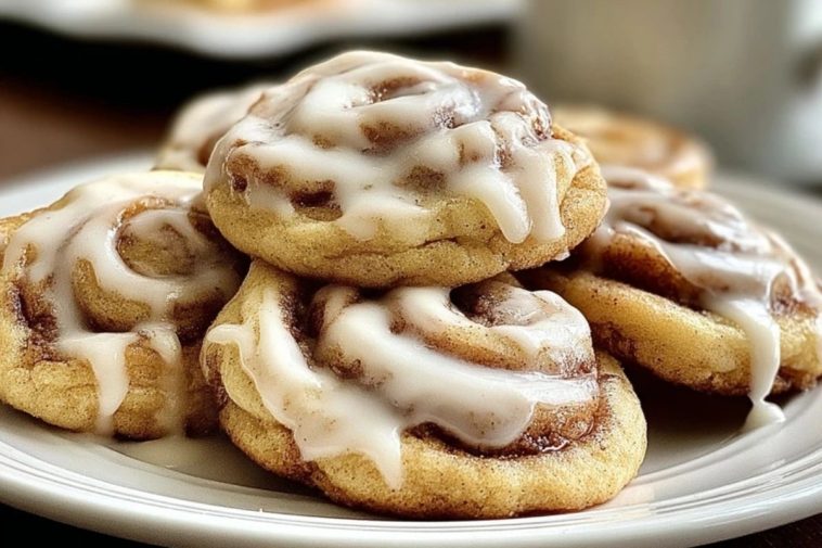 Irresistible Cinnamon Roll Cookies
