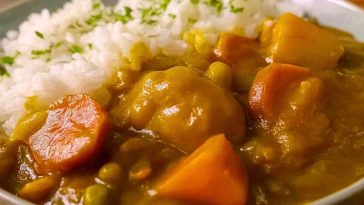 Japanese Curry on Rice