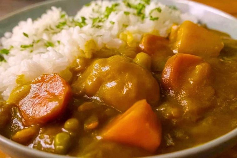 Japanese Curry on Rice