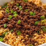 Korean-Style Ground Beef Ramen