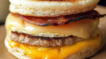 Maple Melty Breakfast Sandwich