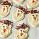 Melted Snowman Chocolate Bark