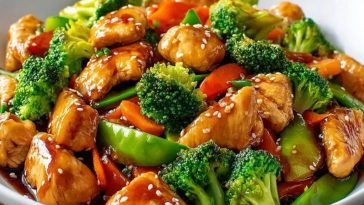 Quick Honey Garlic Chicken Stir Fry