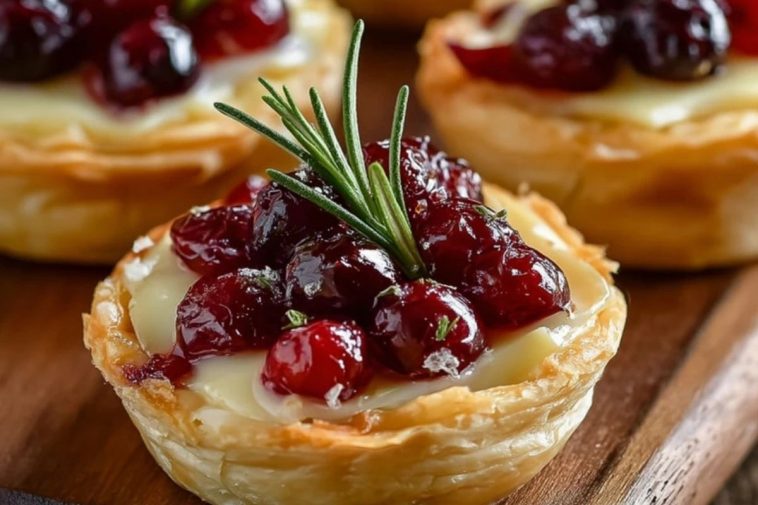 Savory-Cranberry-and-Brie-Tartlets