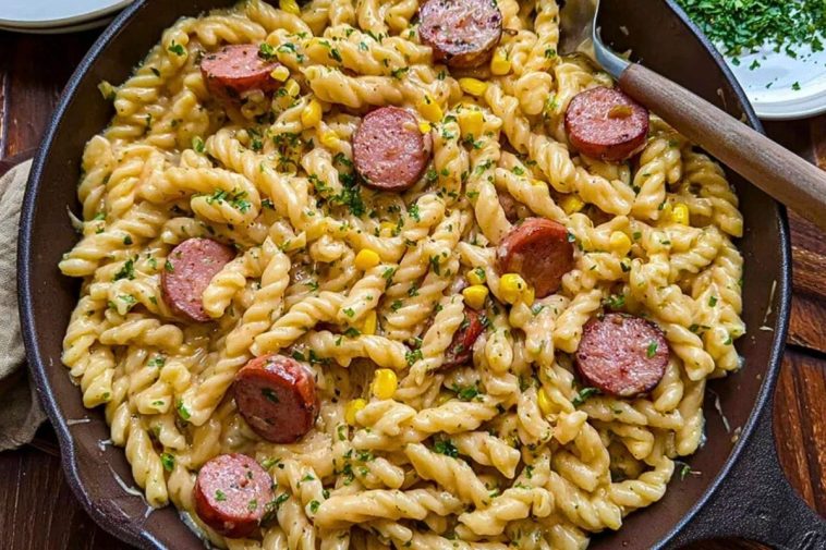 Summer Kielbasa Pasta