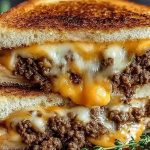 Ultimate Cheesy Ground Beef Melt