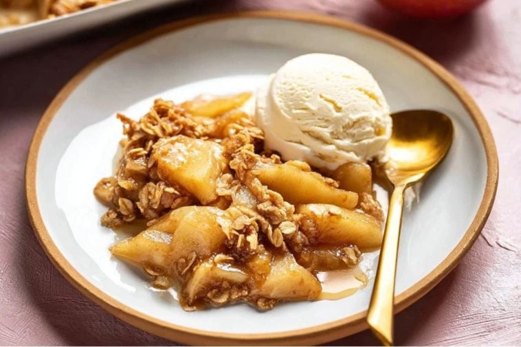 Apple Crisp with Oats
