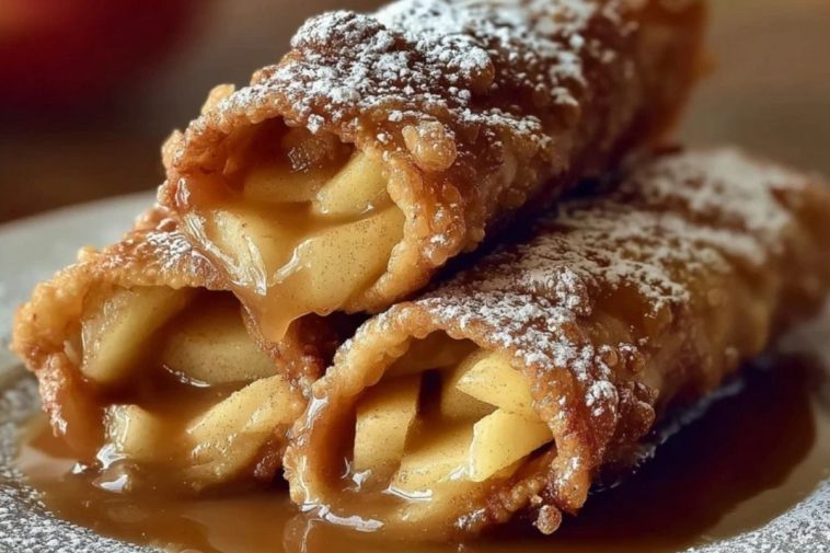 Apple Pie Egg Rolls