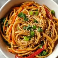 Asian Sesame Noodles