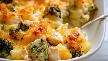 Baked Potato Chicken and Broccoli Casserole