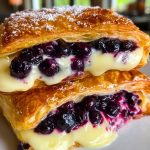 Blueberry Cream Cheese Puff Pastry