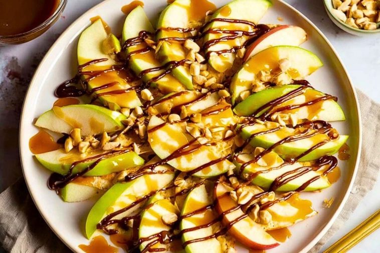 Caramel Apple Nachos