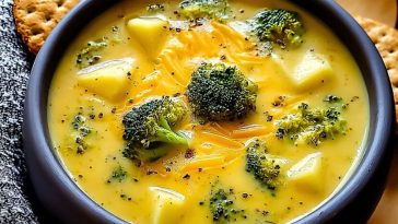 Cheesy Potato & Broccoli Soup