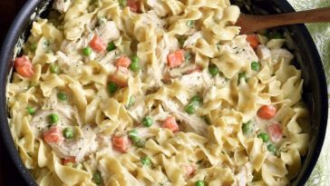 Chicken Pot Pie Noodles
