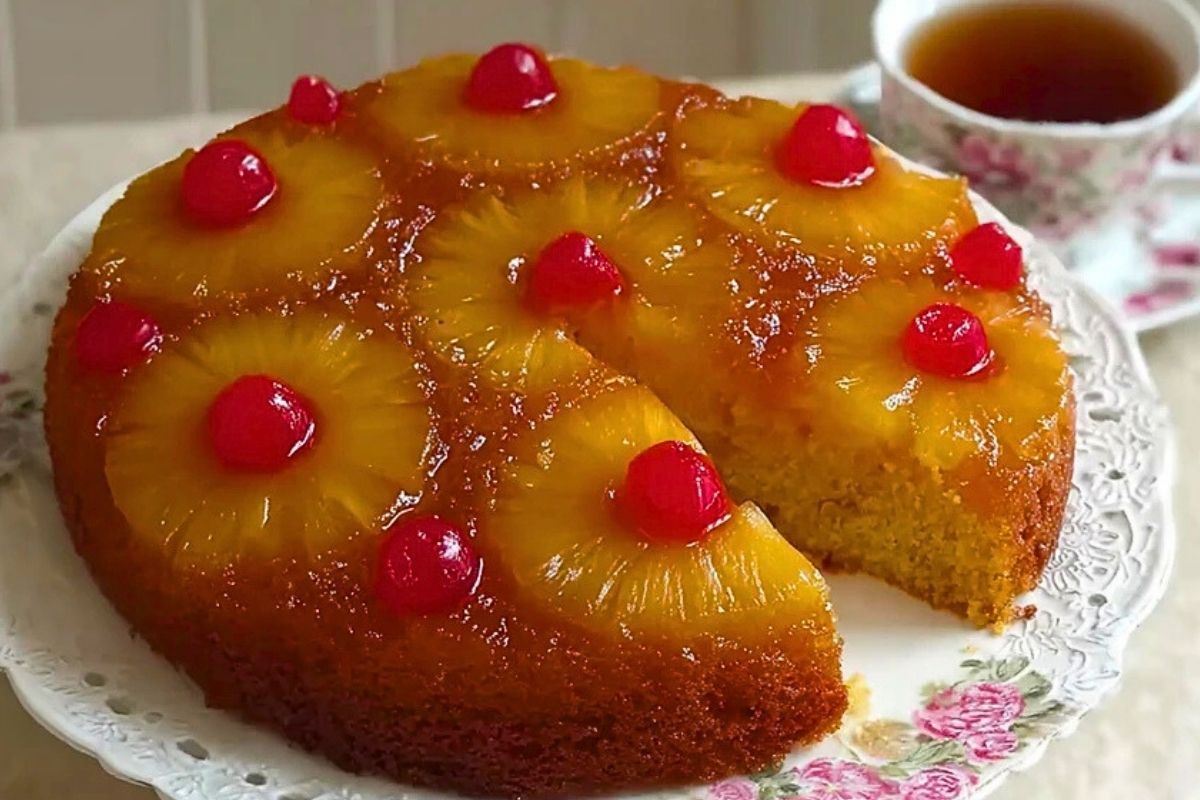 Classic Pineapple Upside Down Cake