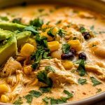 Creamy White Chicken Chili with Cream Cheese Delight