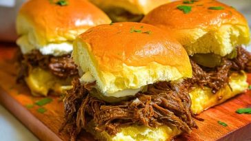 Crockpot Pot Roast Sliders