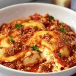 Easy Baked Ravioli Casserole