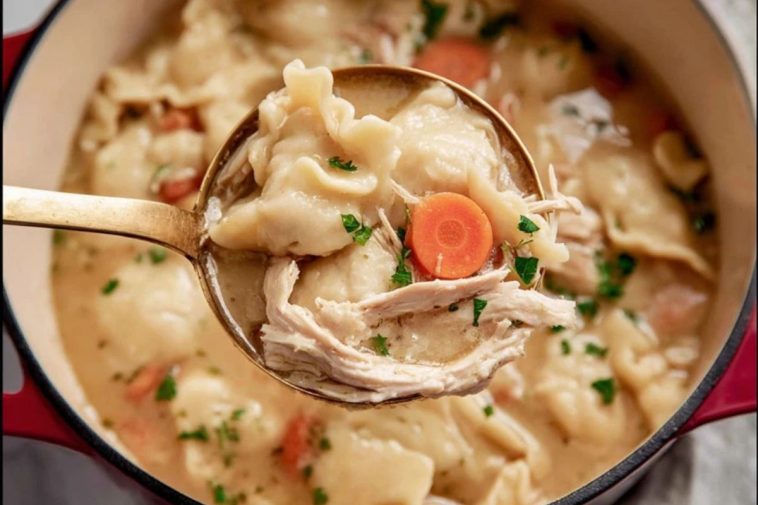 Homemade Chicken & Dumplings