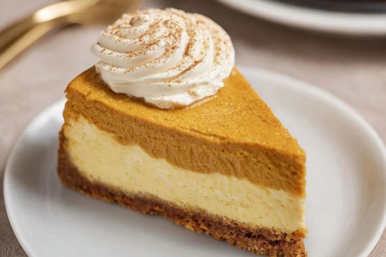 Layered Pumpkin Cheesecake