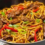 Mongolian Beef Noodles