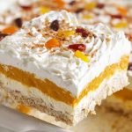 No Bake Pumpkin Lasagna Dessert