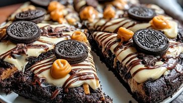 Oreo Fudge Brownie Pizza