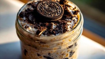 Oreo Overnight Oats