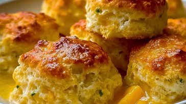 Peach Butter Swim Biscuits