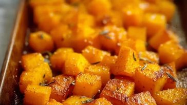 Quick Roasted Butternut Squash