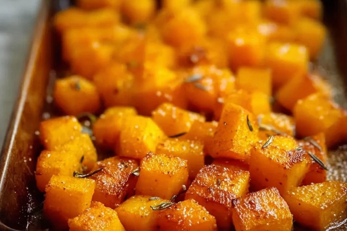 Quick Roasted Butternut Squash