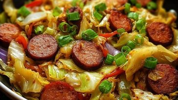 Sausage and Cabbage Stir Fry
