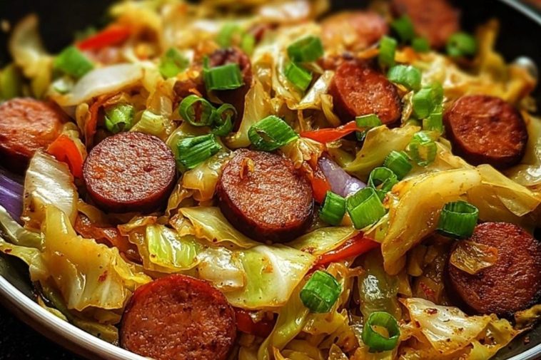Sausage and Cabbage Stir Fry
