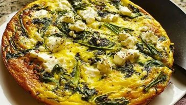 Spinach & Feta Frittata