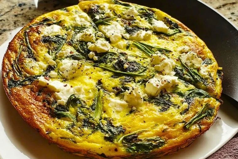 Spinach & Feta Frittata