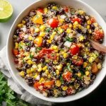Sweet Corn and Black Bean Quinoa Salad