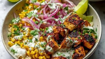 Tasty Street Corn Chicken Bowl