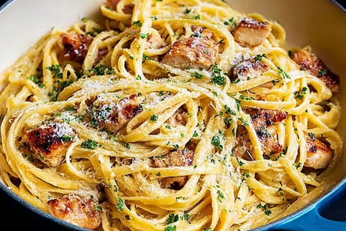 Best Ever Chicken Carbonara