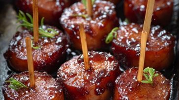 Candied Kielbasa Bites